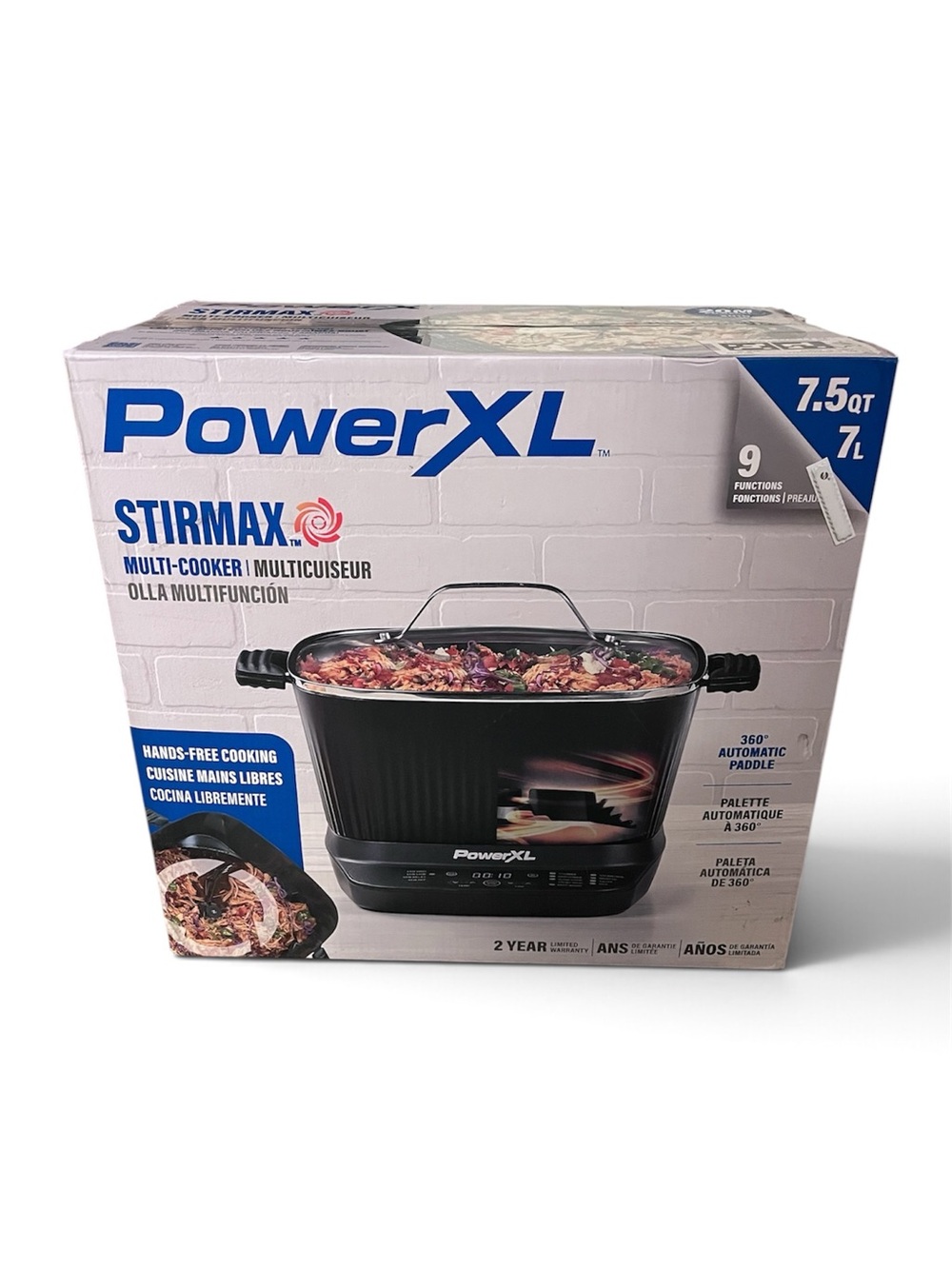 PowerXL™ StirMax™ 7.5Qt Multi-Cooker